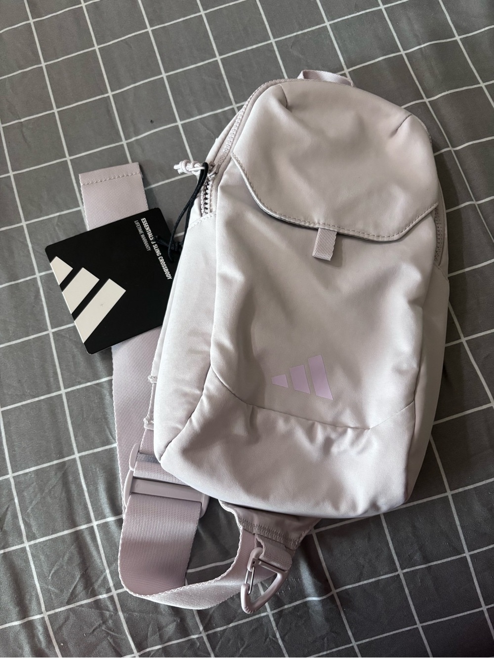 Essentials Men’s Light Lavender Sling Belt Bag